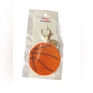 Pastel Basketball Keychain/ bag charm